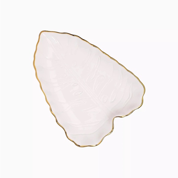 NWT Lilly Pulitzer Bundle Set Leaf Trinket Tray & 4 Pens With Assorted Patterns - Picture 5 of 15